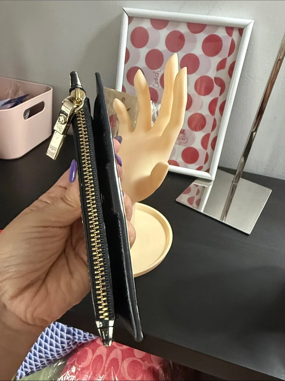 kate spade compact zip